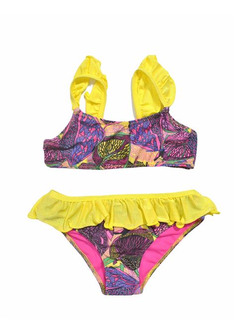 Two-piece printed girl's swimsuit  4GIVENESS KIDS | FGBG0820200